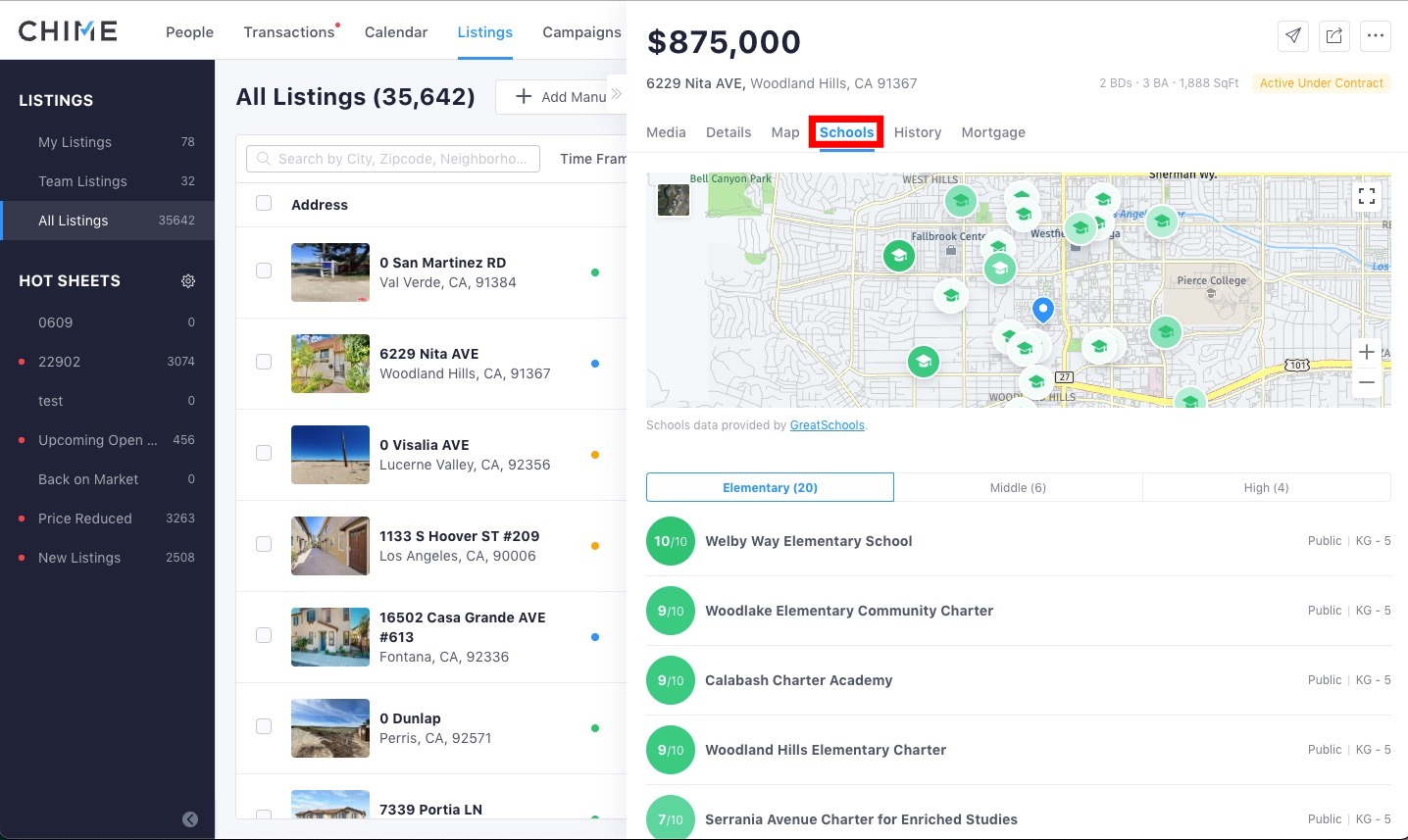 Listing