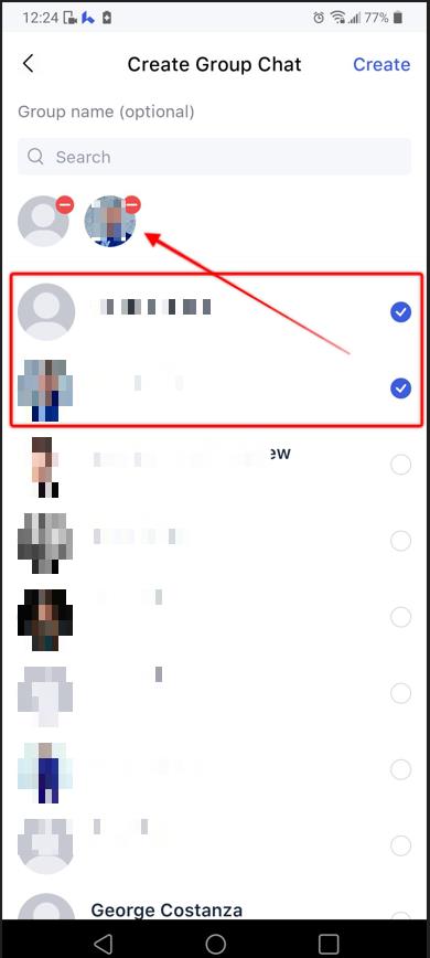 lofty app select chat members.jpeg