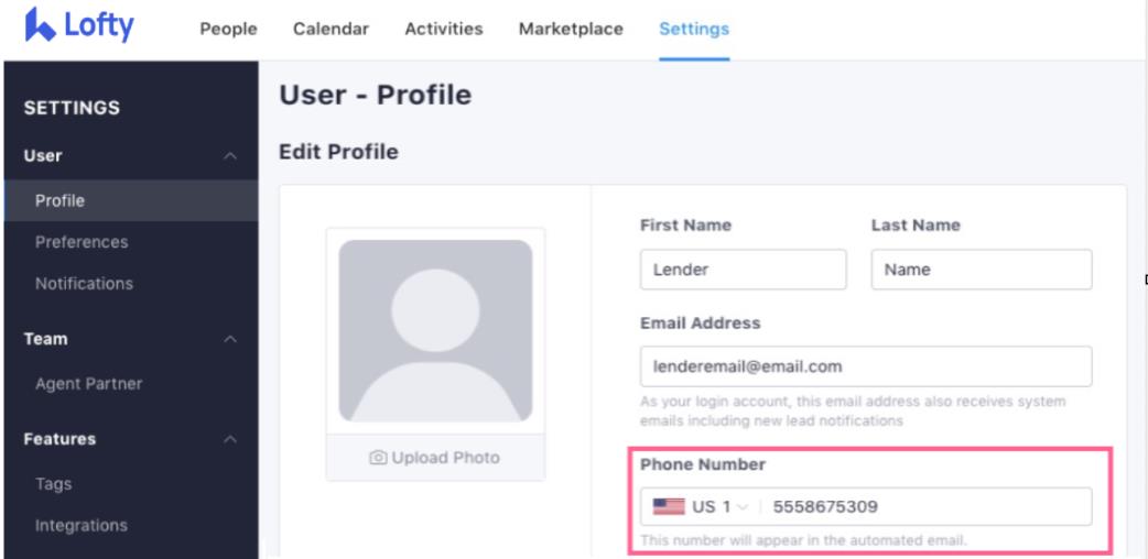 user profile lender phone number.jpeg