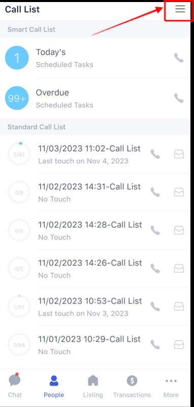 app hamburger icon call list.jpeg