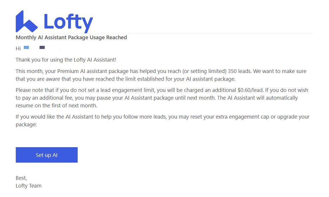 monthly ai assistant package usage reached.jpeg
