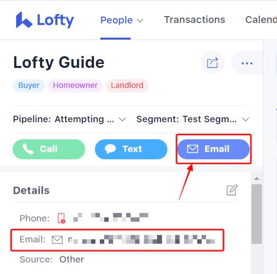lead detail page email button.jpeg
