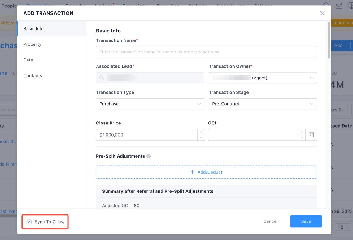 add transaction sync to zillow.jpeg
