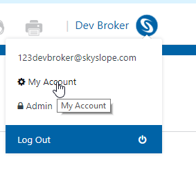 1 Navigate to access keys